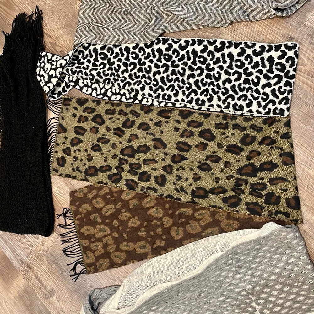 Bundle of 5 Scarves